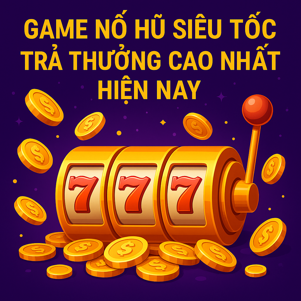 Game Nổ Hũ Siêu Tốc Trả Thưởng Cao Nhất Hiện Nay | Top Game Uy Tín 2025