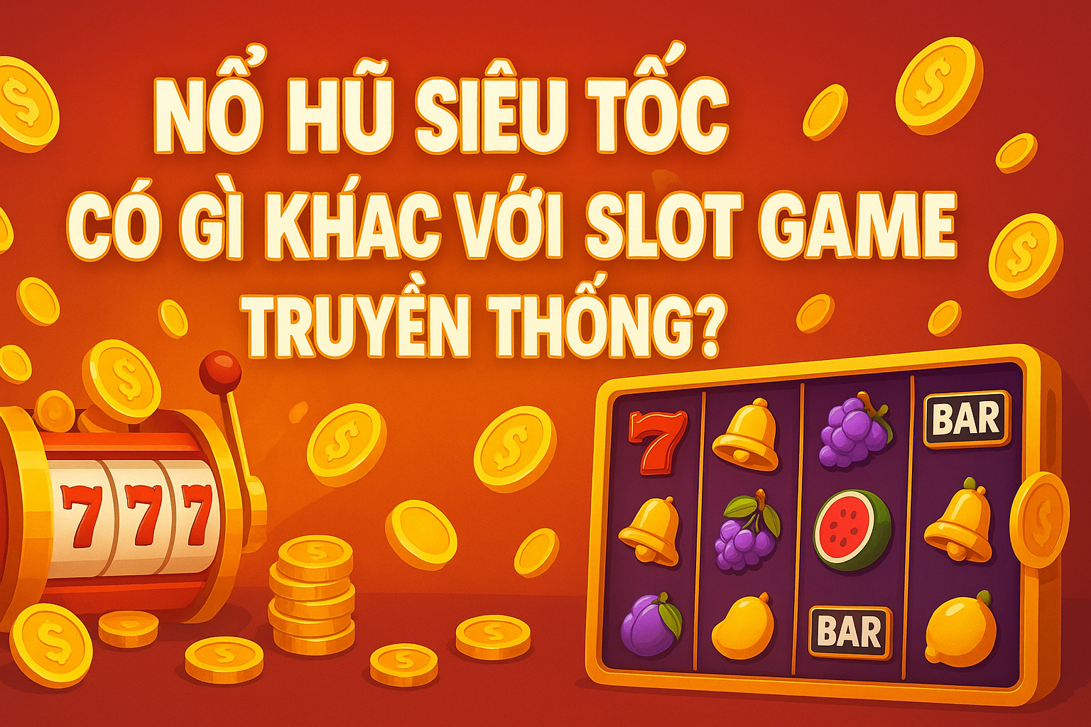 Nổ Hũ Siêu Tốc Có Gì Khác Với Slot Game Truyền Thống?