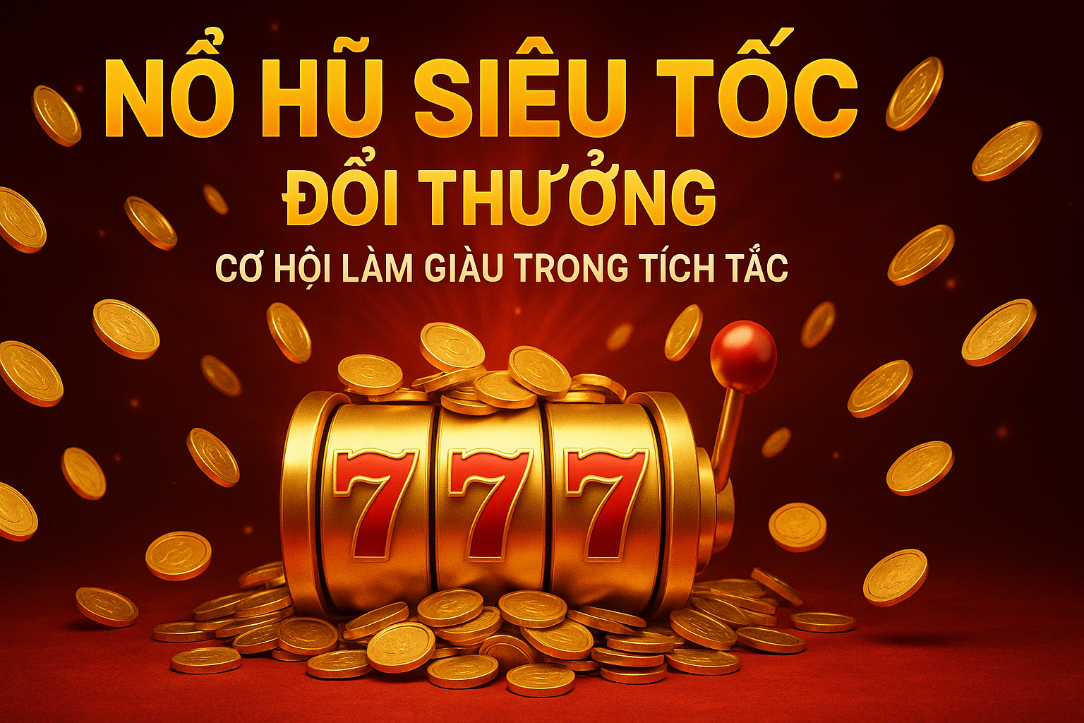 Nổ Hũ Siêu Tốc Đổi Thưởng – Cơ Hội Làm Giàu Trong Tích Tắc