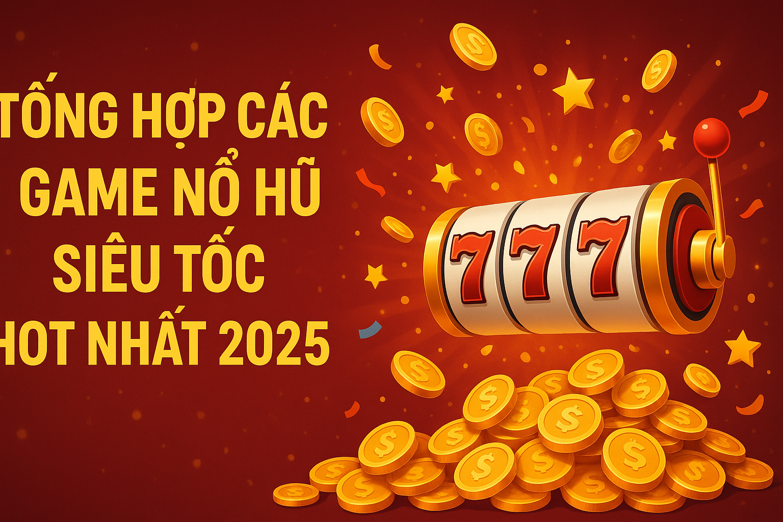 Tổng Hợp Các Game Nổ Hũ Siêu Tốc Hot Nhất 2025