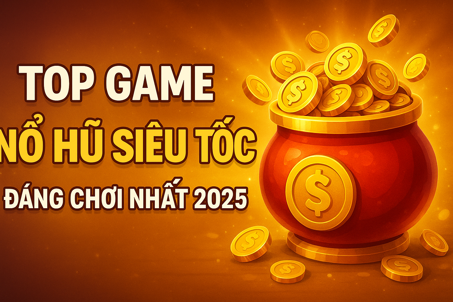Top Game Nổ Hũ Siêu Tốc Đáng Chơi Nhất 2025 – Lựa Chọn Hoàn Hảo Cho Game Thủ